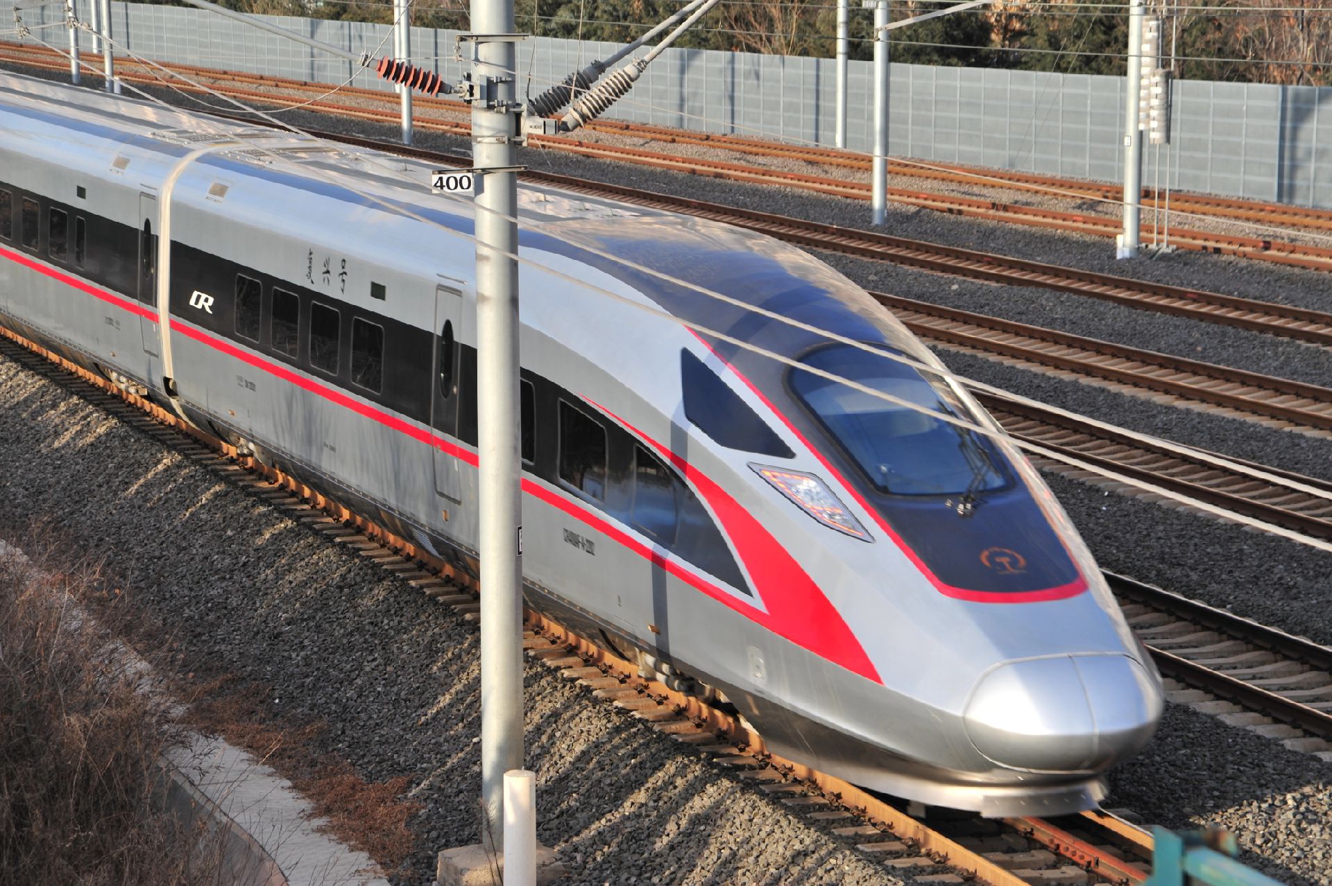 丹东站苟分仔:红神龙真真真的太帅了97#铁路摄影 #复兴号 #cr400af