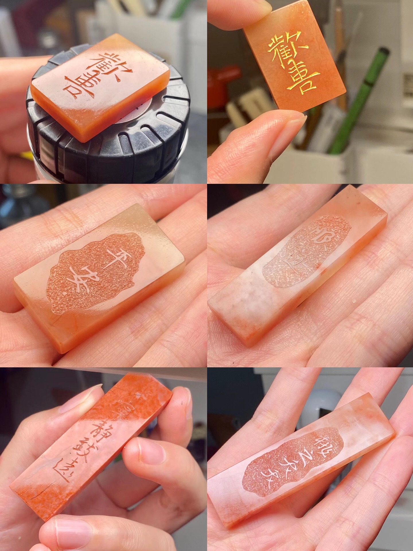 无事牌 还未打孔穿绳,可预定 可接定制内容 #纯手工打造 #书法 #古风