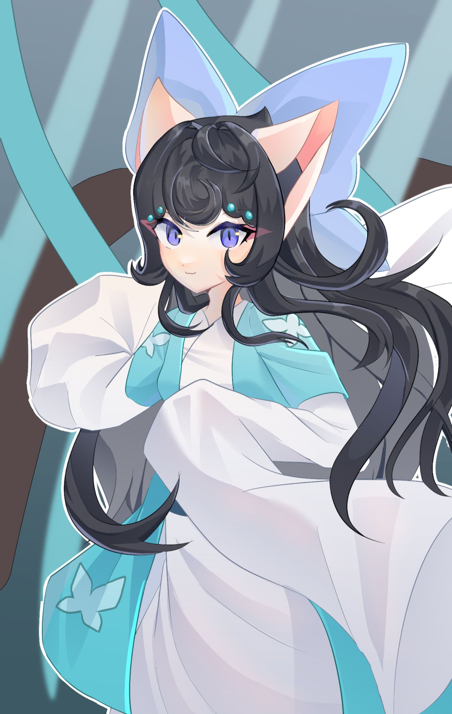 普通路过鼠鼠:画完才发现少画了一块就这样吧哎#京剧猫 #京剧猫小青