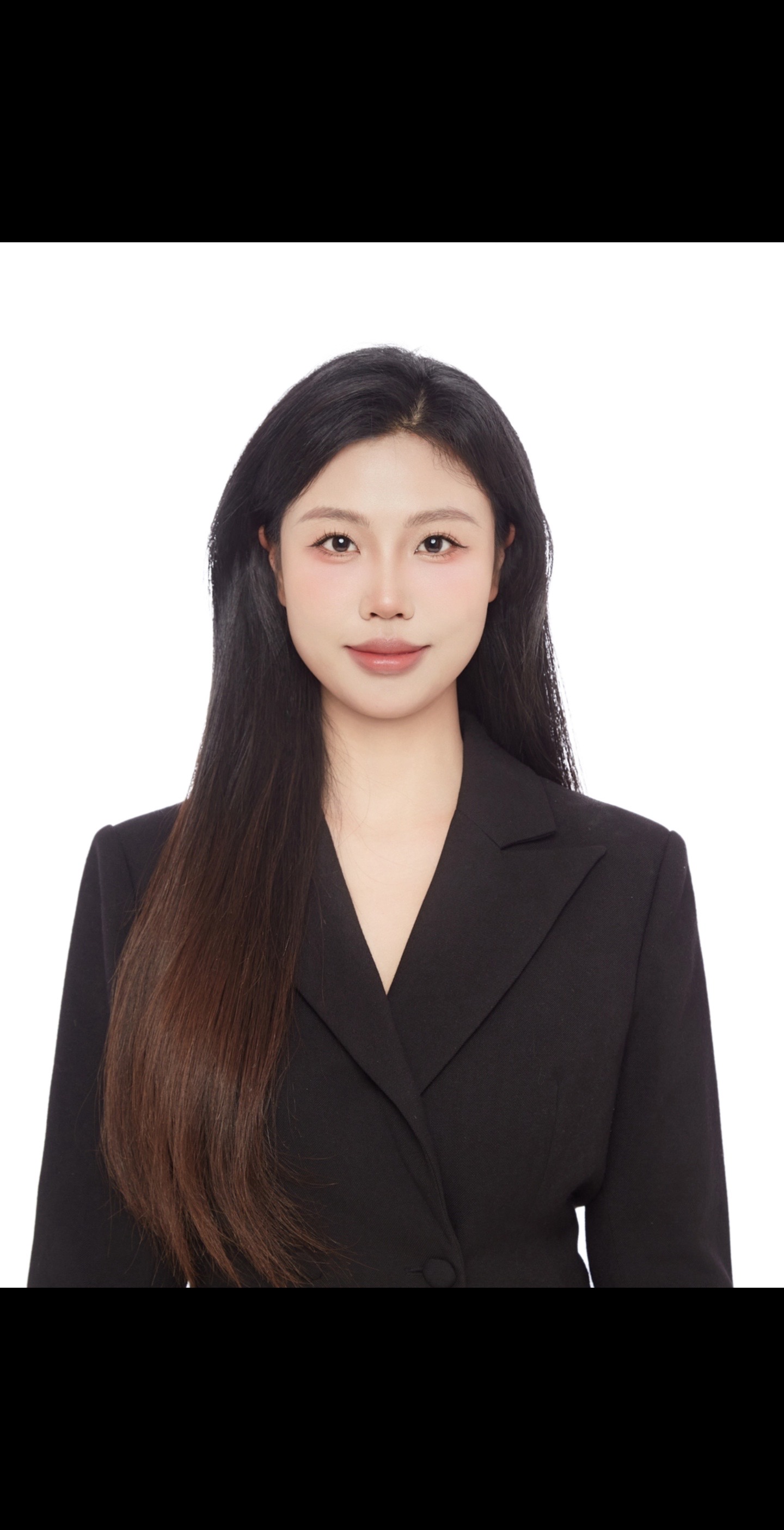 田田向上98:假笑女孩97 #证件照片 #韩系证件照 #职业假笑 #拾光