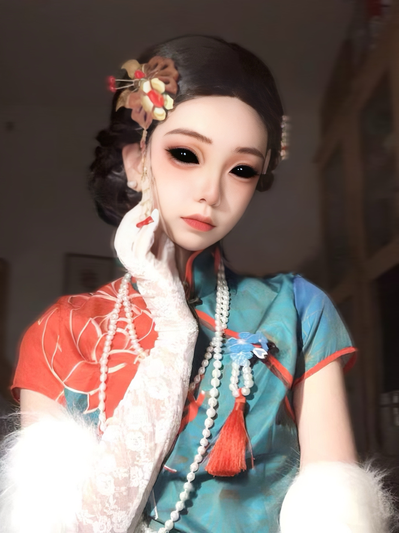 红蝶陨落 #cos #考斯普雷cosplay #第五人格 #红蝶 #红蝶十三娘cos