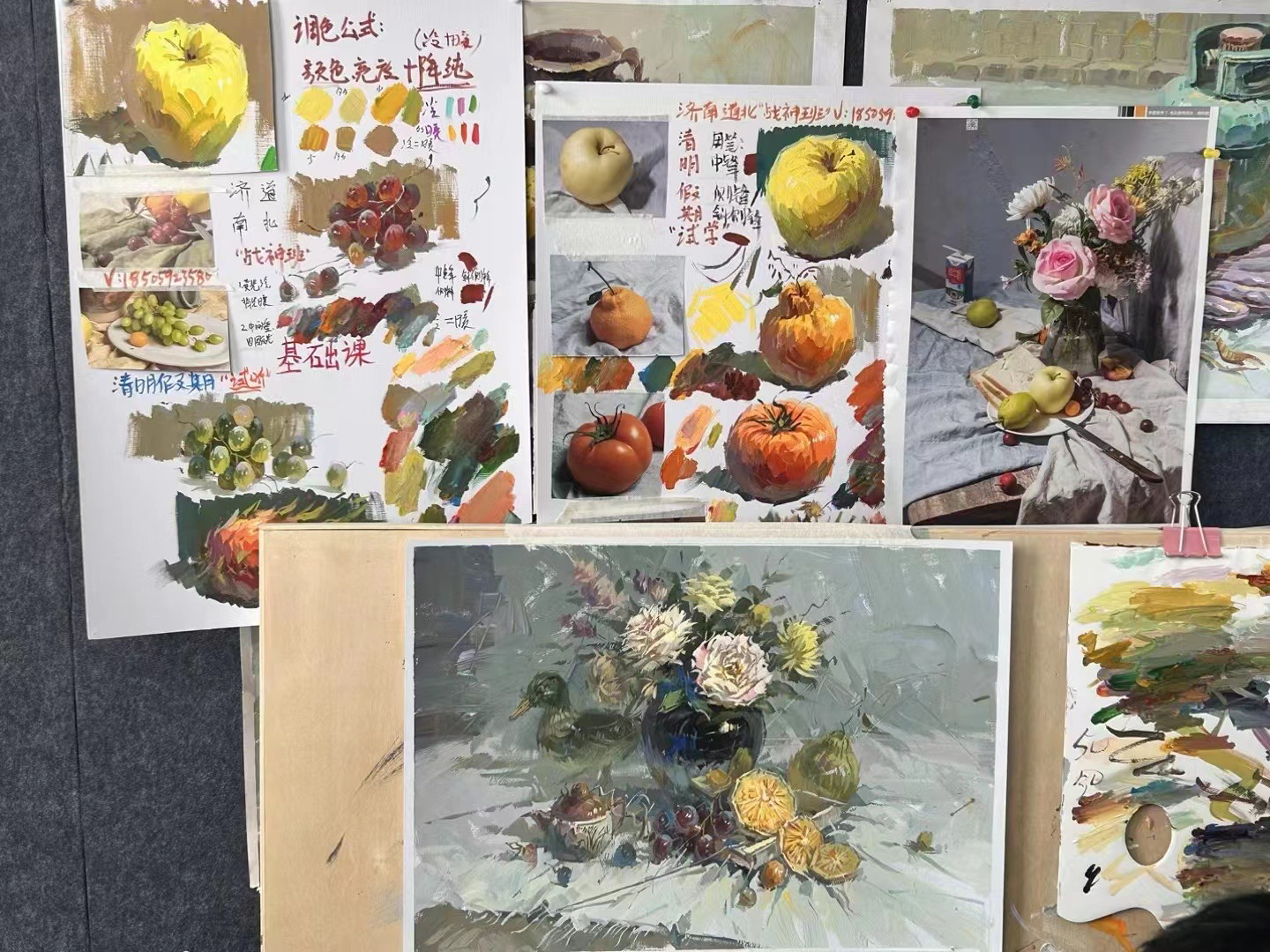 画画🎨的:王峰 山东色彩真神在济南道北画室,王峰老师是我们色彩