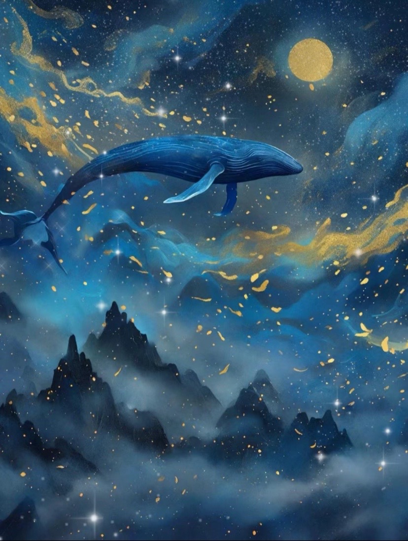 电脑壁纸鲸鱼动漫