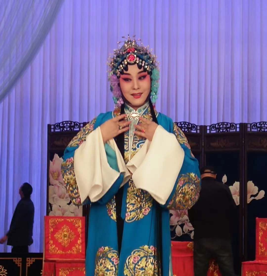 小博0521:豫剧范静老师 版本 鞭打芦花 艺术照