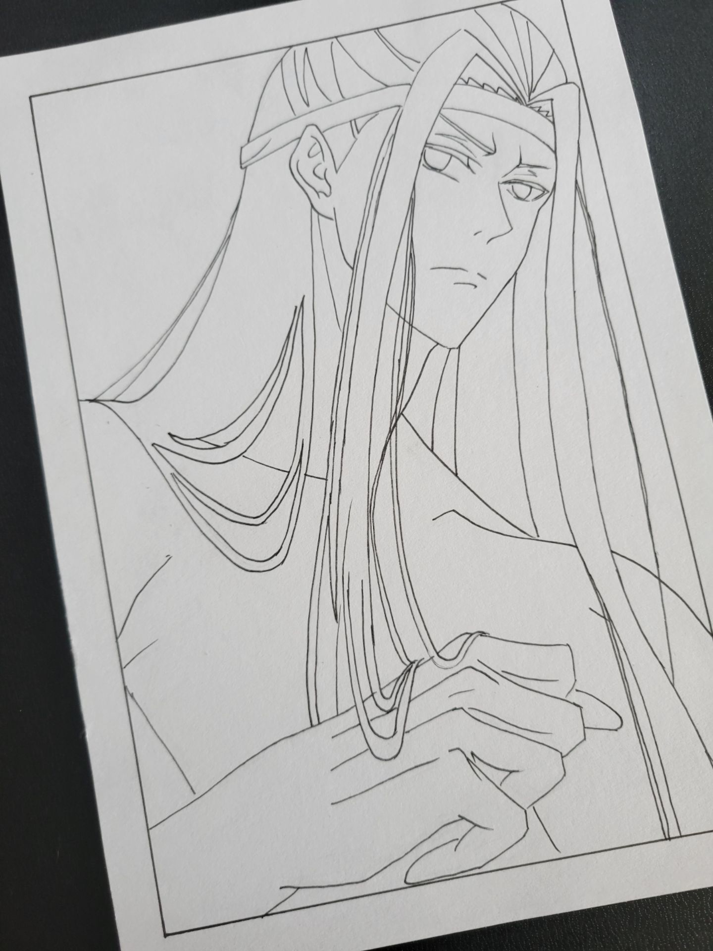 图文伙伴计划2024 #画画 #动漫 #魔道祖师 #蓝忘机