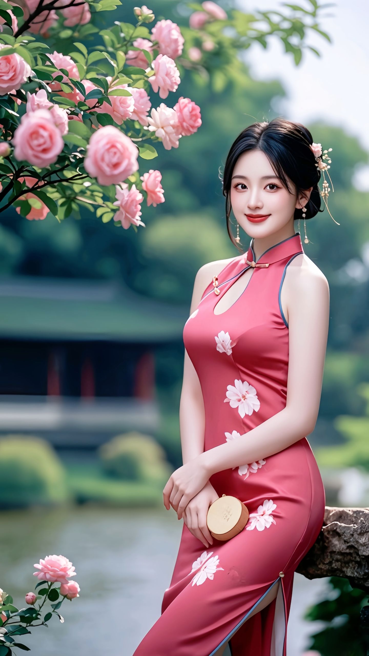 国风古韵 #旗袍 #旗袍美女 #美出高级感 #完美身材