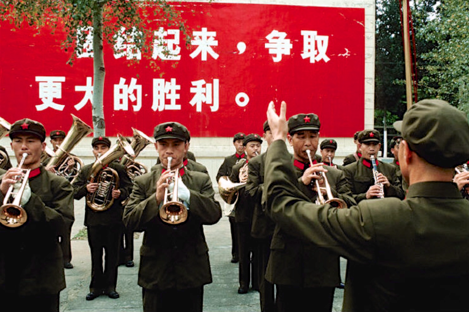 千尺叶:六五式仪仗队马裤呢大衣.