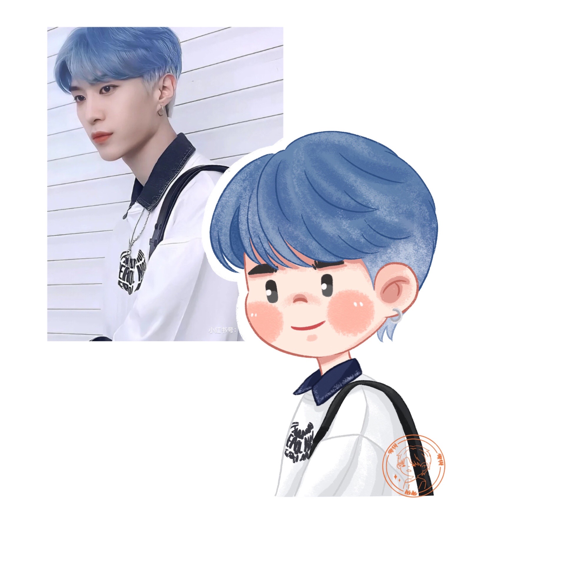 挑战画100个范丞丞