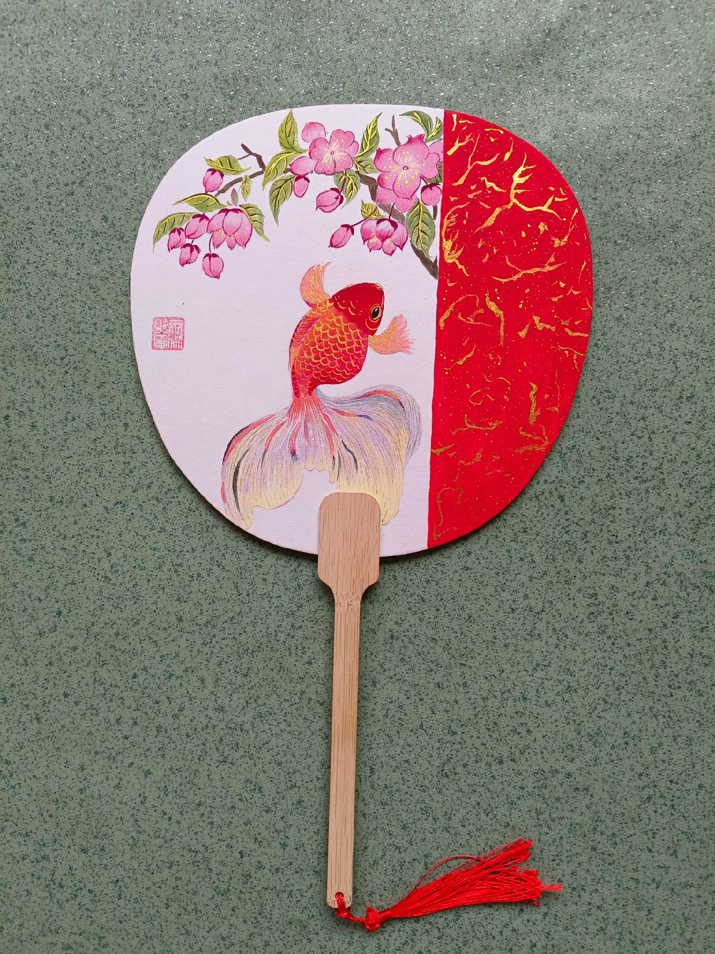 水浒传扇子手绘图