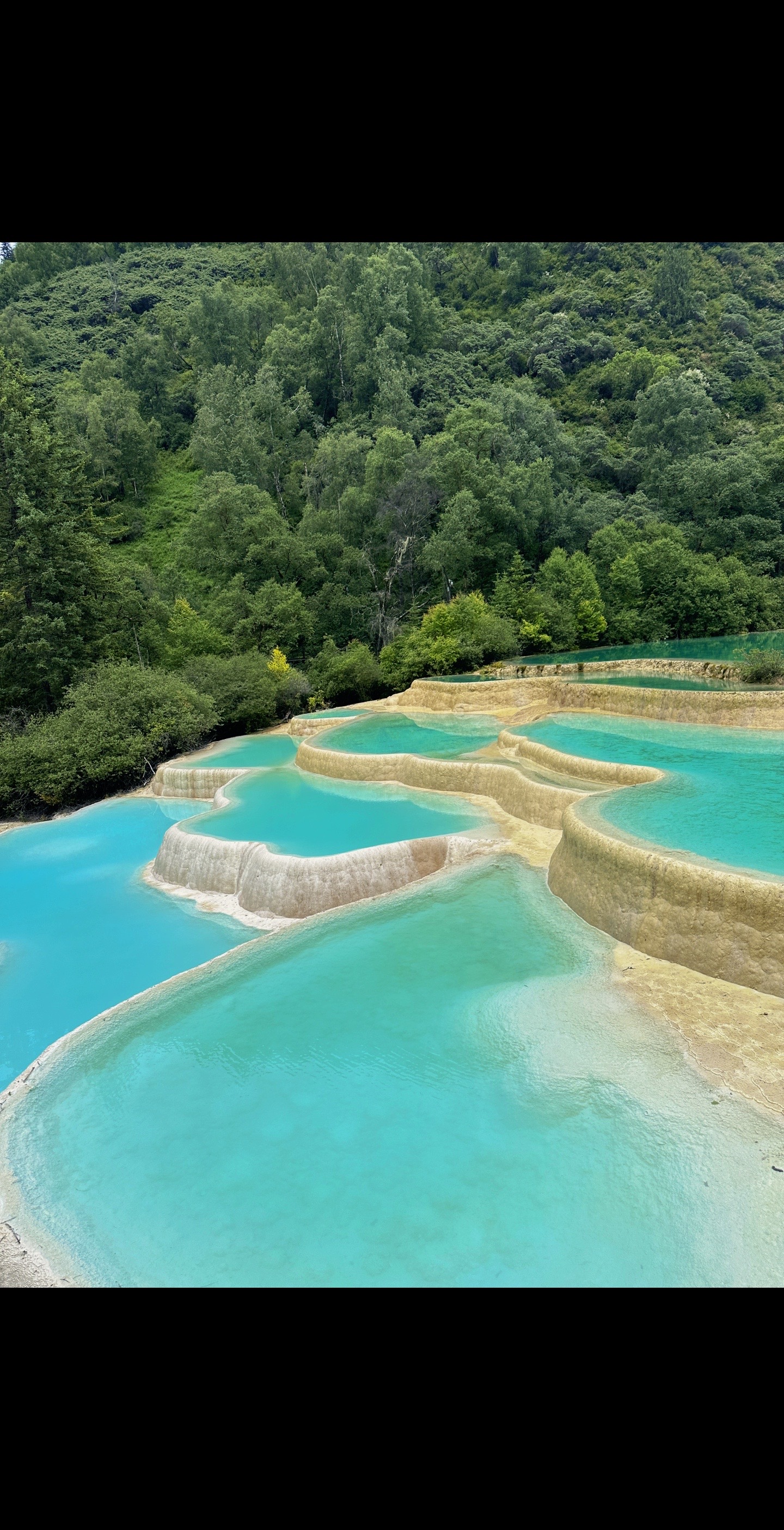 黄龙丰水期vs枯水期#九寨沟 #黄龙 #神仙池 #川西美景 #新津区