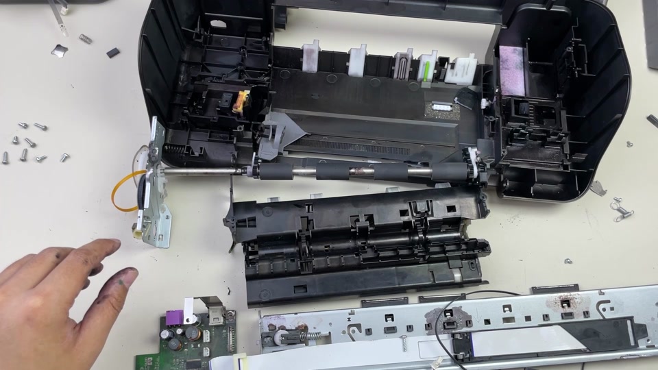 惠普1300打印机面板排线怎么拆 - 抖音