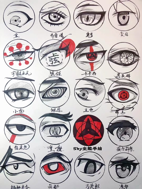 所有写轮眼_所有写轮眼的能力_所有写轮眼怎么画 - 抖音