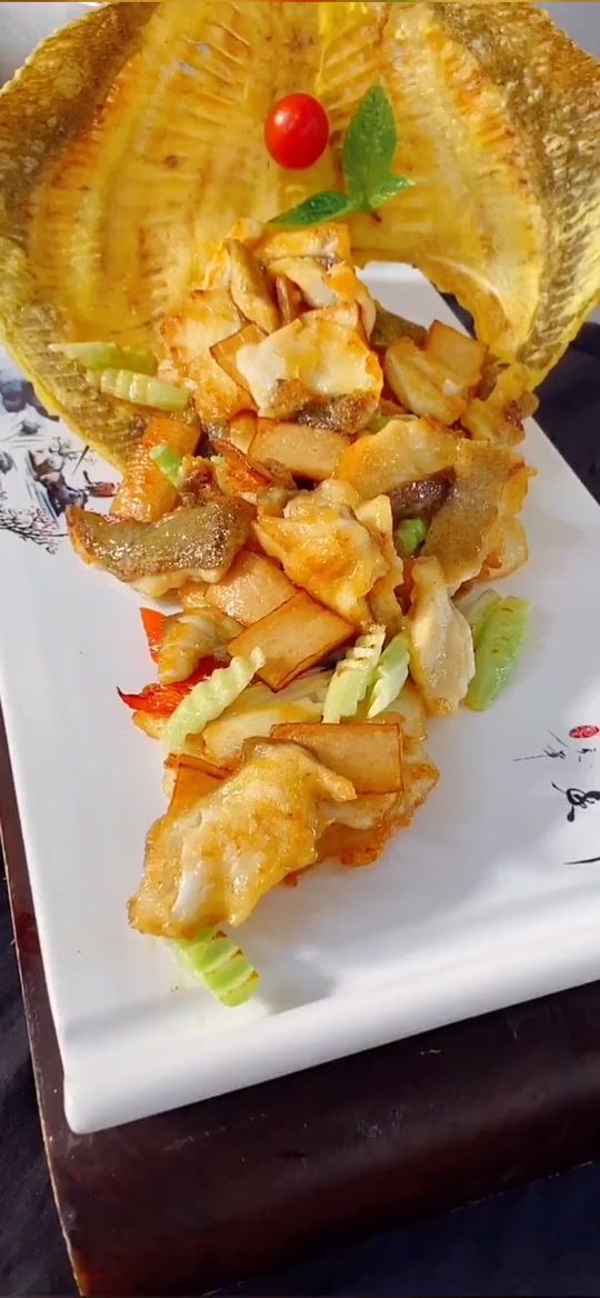 香煎多宝鱼的做法