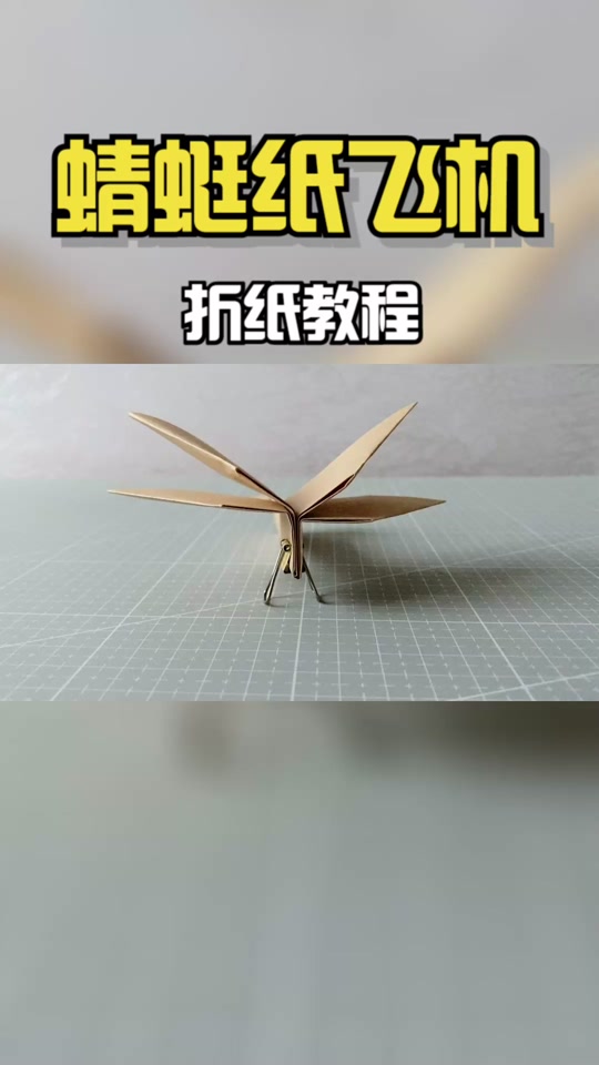 怎么折竹蜻蜓会飞的_怎么折竹蜻蜓飞行器