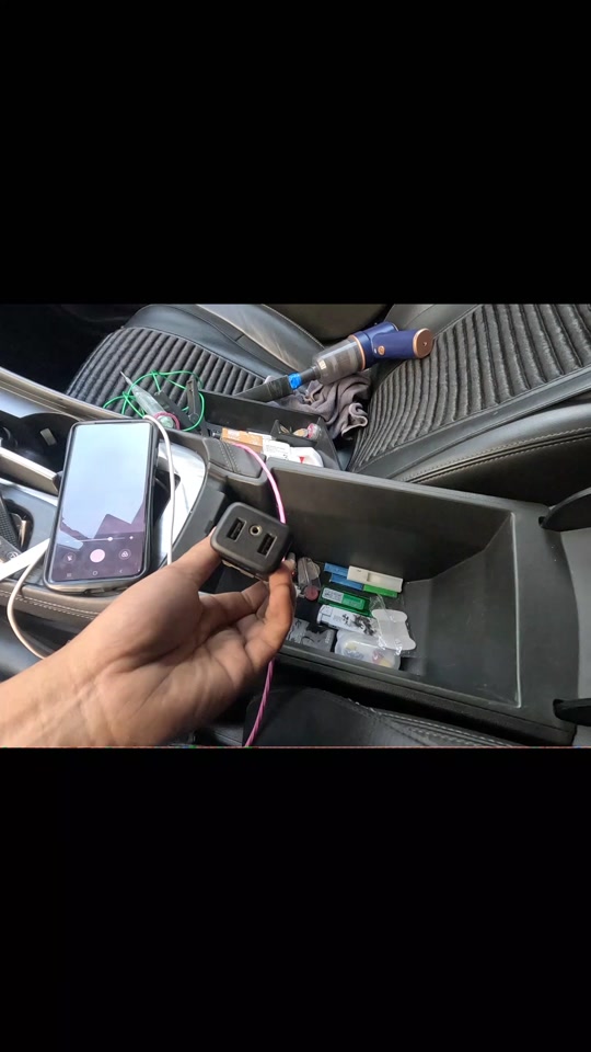 别克英朗后排加装usb接口教程 - 抖音