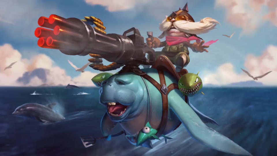 lol手游库奇皮肤对比 - 抖音