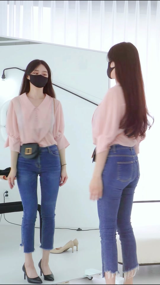 韩国提莫戴口罩跳舞原版