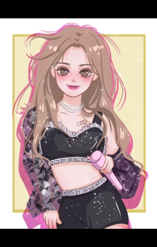 朴彩英lisa漫画_朴彩英动漫画_朴彩英漫画手绘 - 抖音