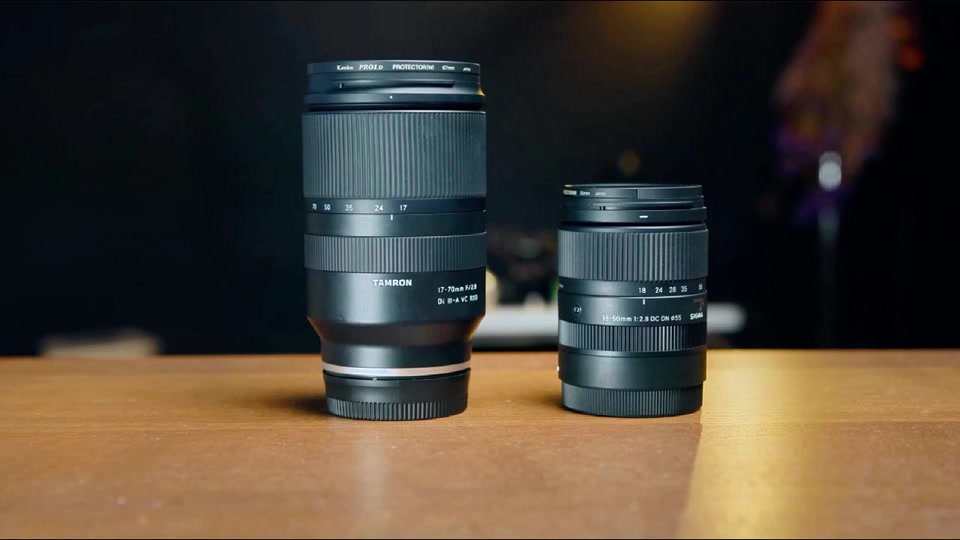 腾龙1770和索尼1655对比评测 - 抖音