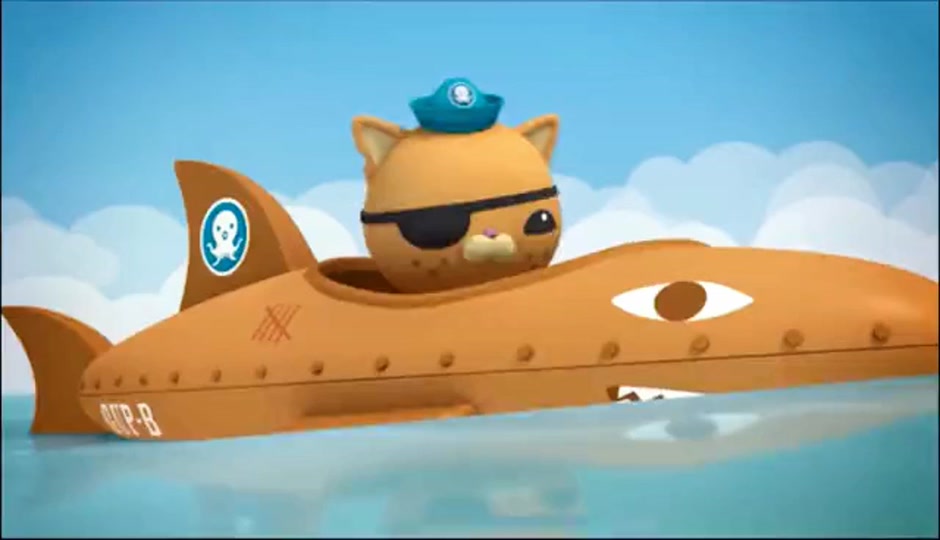 海底小纵队虎鲨艇简笔画_海底小纵队虎鲨艇拼装说明