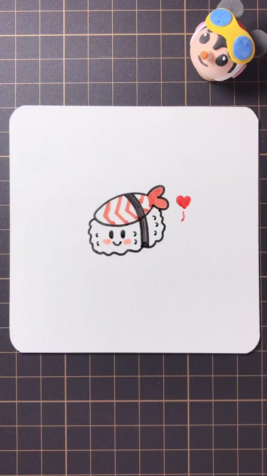 寿司简笔画