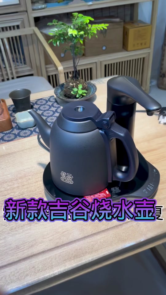 吉谷纯钛烧水壶 - 抖音