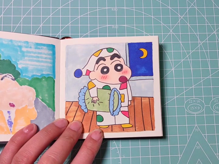 蜡笔小新中的妮妮怎么画