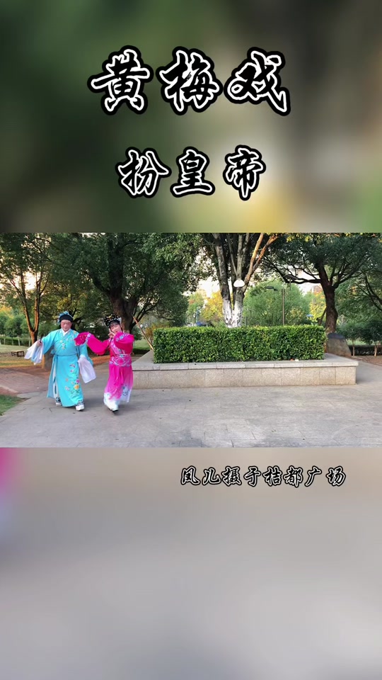 黄梅戏扮皇帝