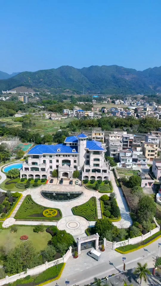 揭西县蔡传健别墅_揭西蔡传健亿别墅实景图