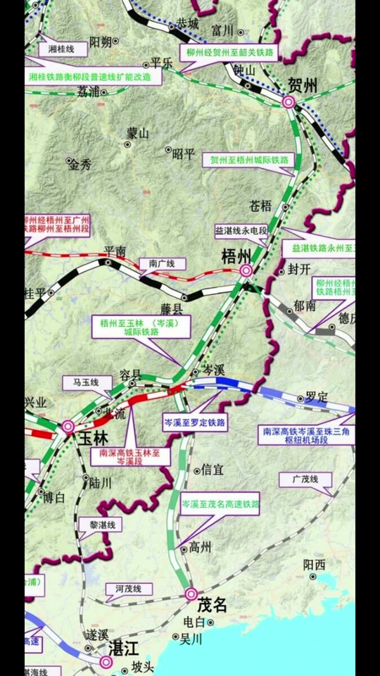 湘桂铁路扩能改线永州经过哪些县 - 抖音