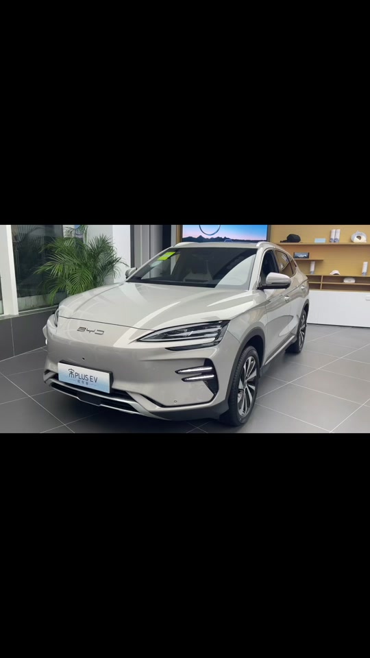比亚迪宋plus ev苍烟色 - 抖音
