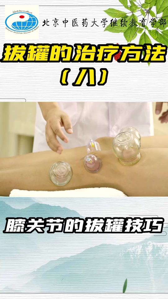 腿上拔罐穴位图 - 抖音