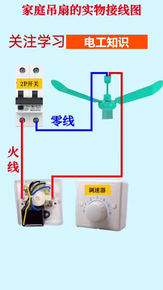 风扇调速器怎么接线
