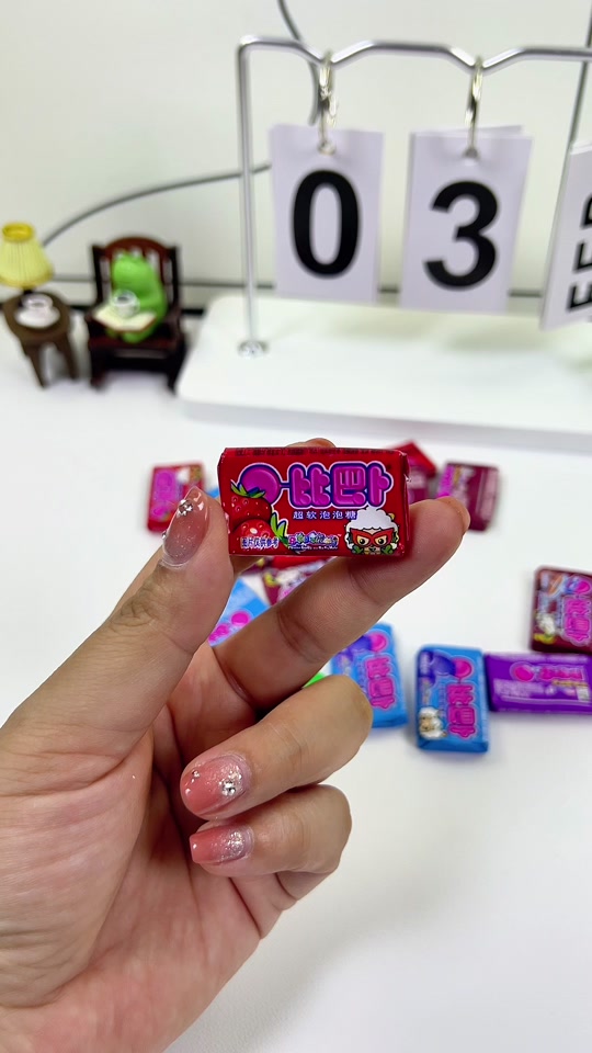 比巴卜贴纸的正确贴法