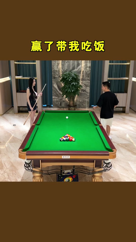 张镇辉台球教学:我听过最动听的话就是:一起打台球吗?