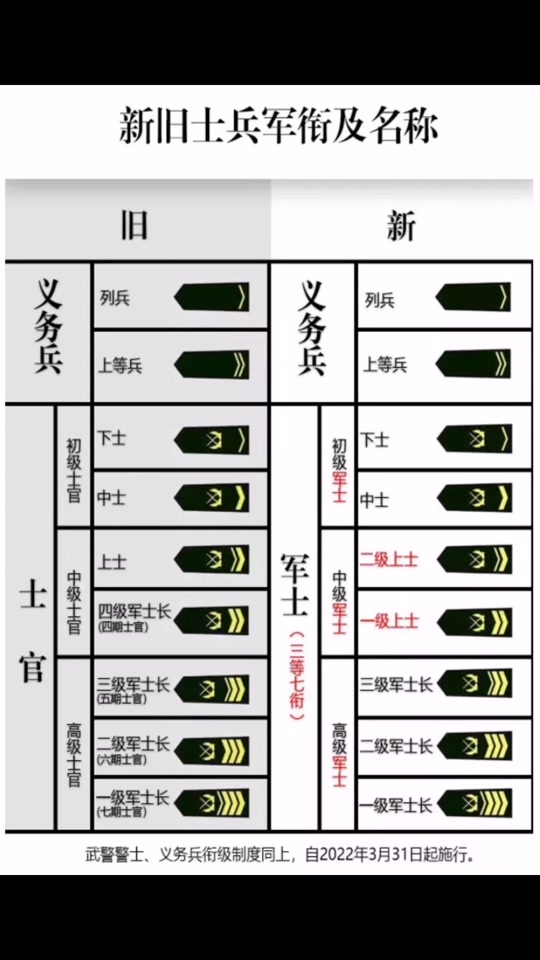 退役义务兵再次入伍到部队挂什么军衔 - 抖音