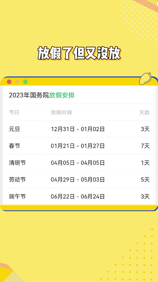 1法定假日几天_2021年5.1法定假日几天假 - 抖音