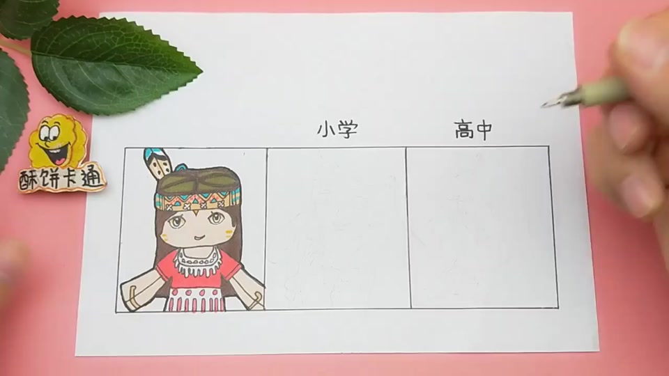 蜡笔小新中的妮妮怎么画