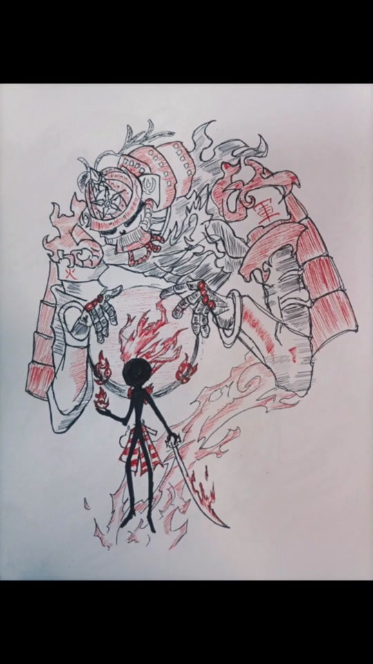 火柴人怎么画 忍者