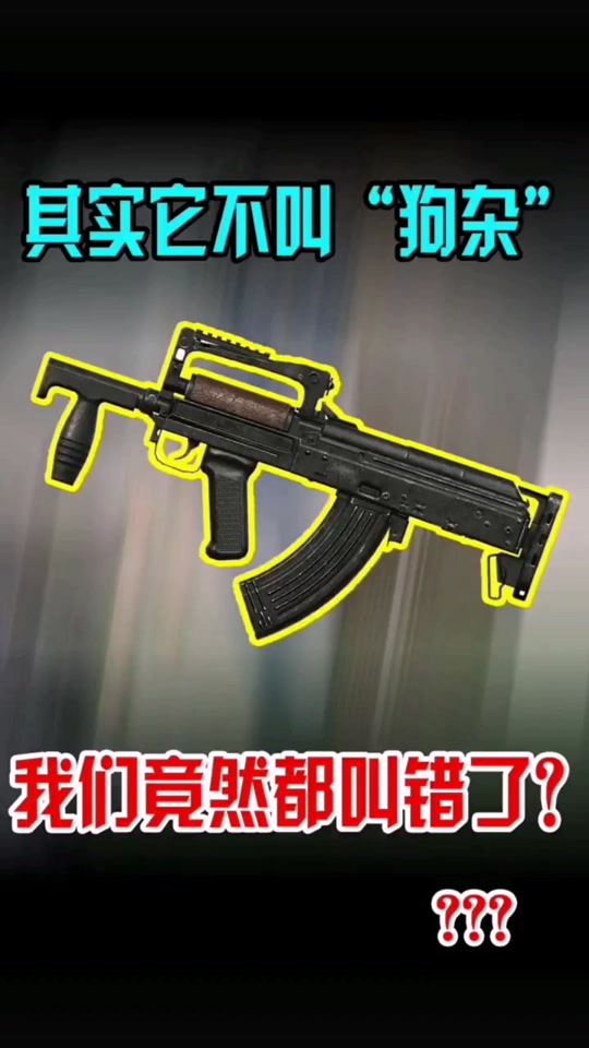 和平精英狗杂升级枪 - 抖音