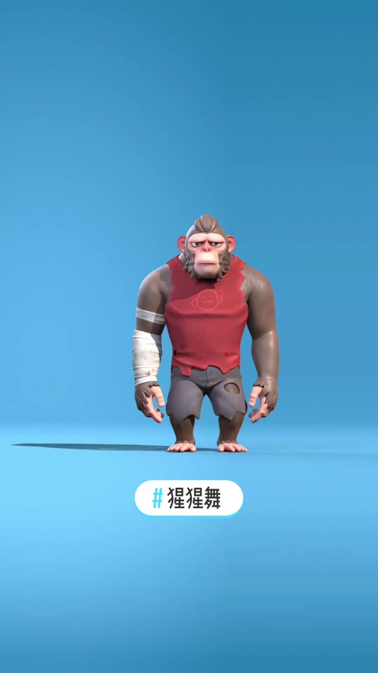 猩猩跳舞的表情包