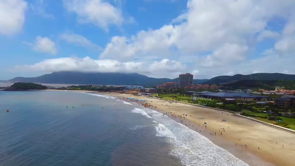 朱家尖东沙海滩 - 抖音