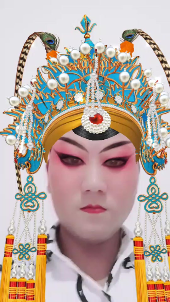 马金凤:豫剧(花打朝)选段,姐妹们聚一堂同欢共笑#待上浓妆好戏开场