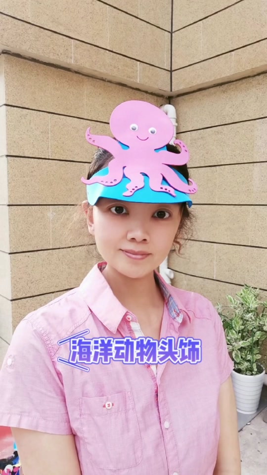 动物头饰立体卡通帽子