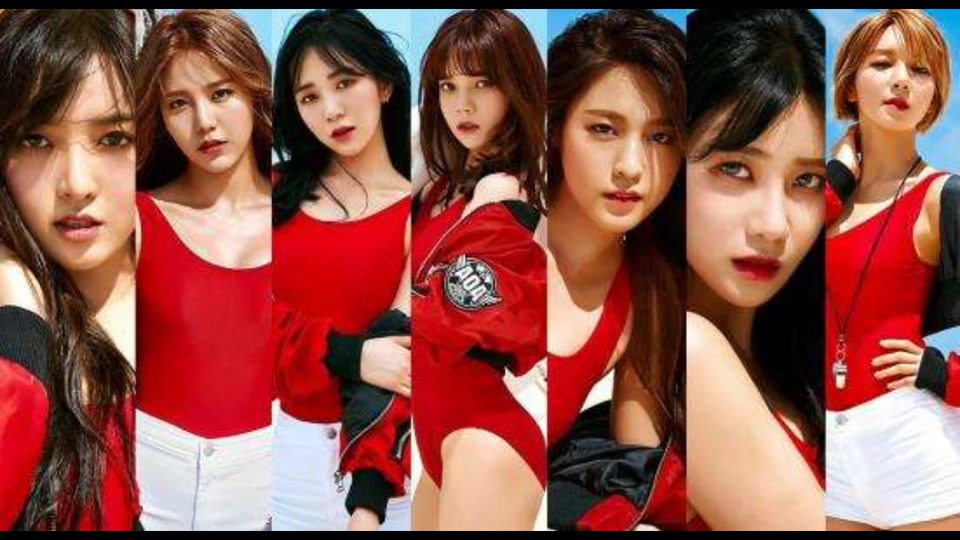 韩国女团夏日海边mv - 抖音