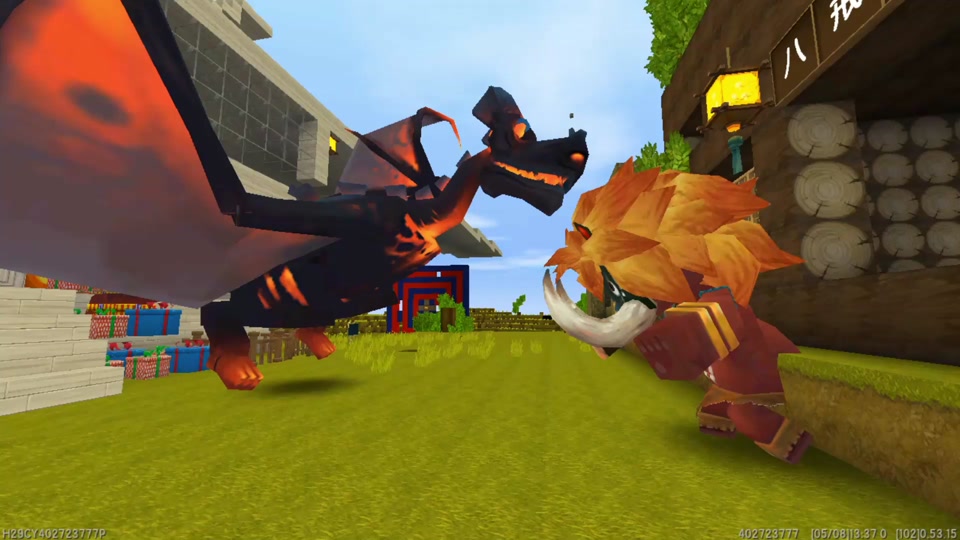 迷你世界黑龙雕像和石巨人雕像怎么过 - 抖音