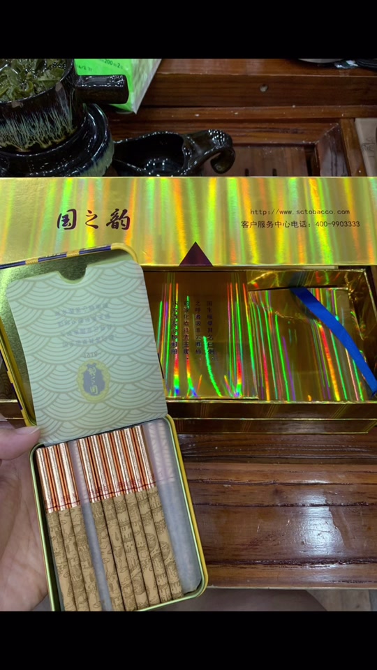 长城1918国之韵香烟_长城牌国之韵1918香烟_长城国之韵铁盒1819 - 抖