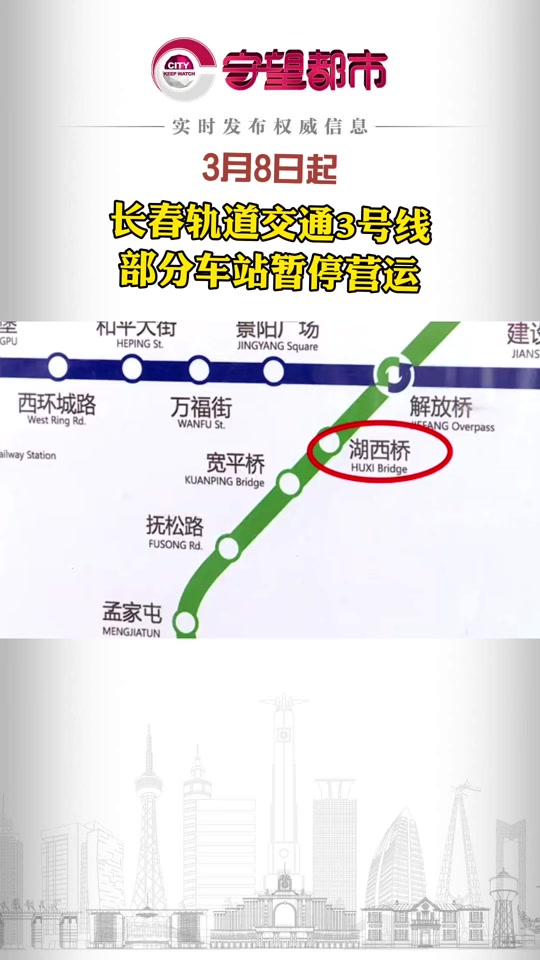 长春轻轨3号线最新通知