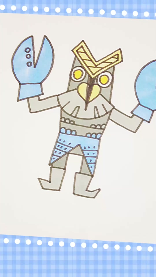 贝利亚怎么画画巴尔塔星人