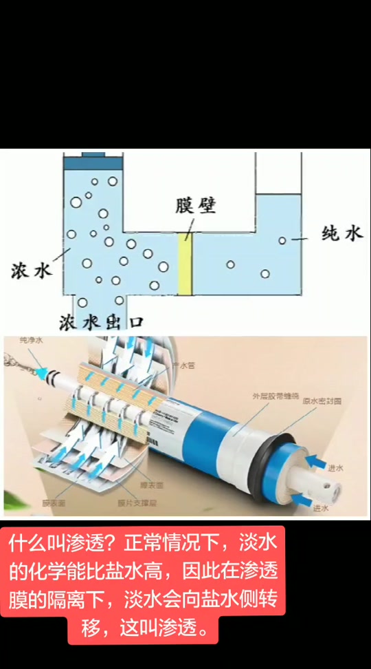 反渗透膜原理演示动画_动画片原理演示